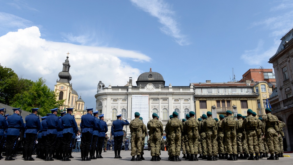 EU Day ceremony celebrates “Past and Future” of EUFOR, BiH