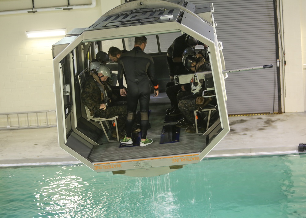 Underwater Egress Training