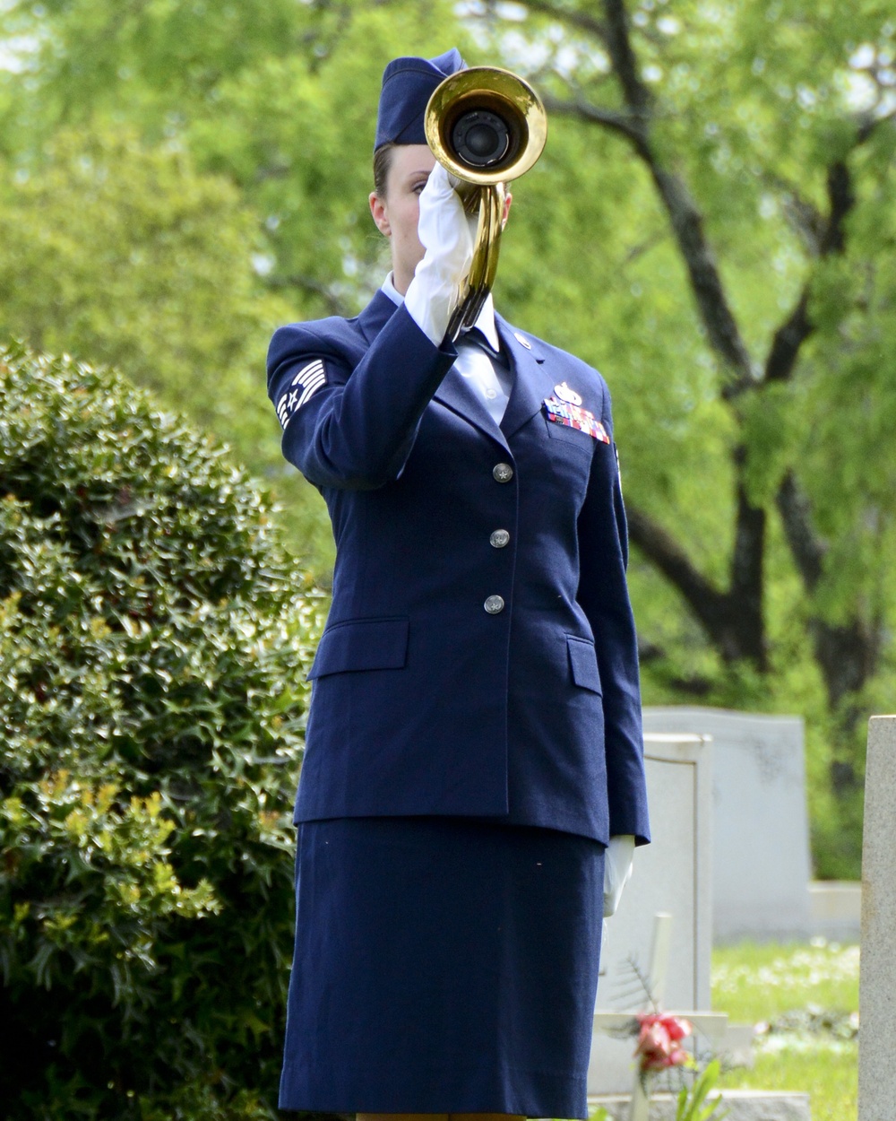 Airmen Remembered During Graveside Ceremony