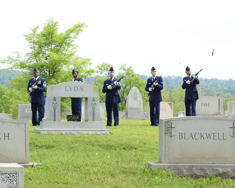 Airmen Remembered During Graveside Ceremony