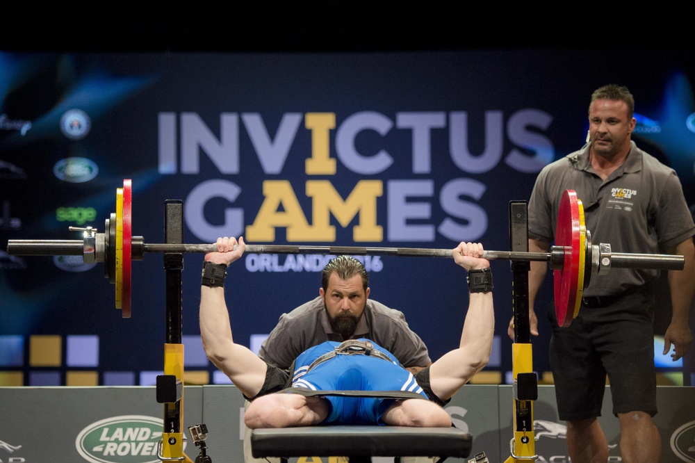 2016 Invictus Games Powerlifting