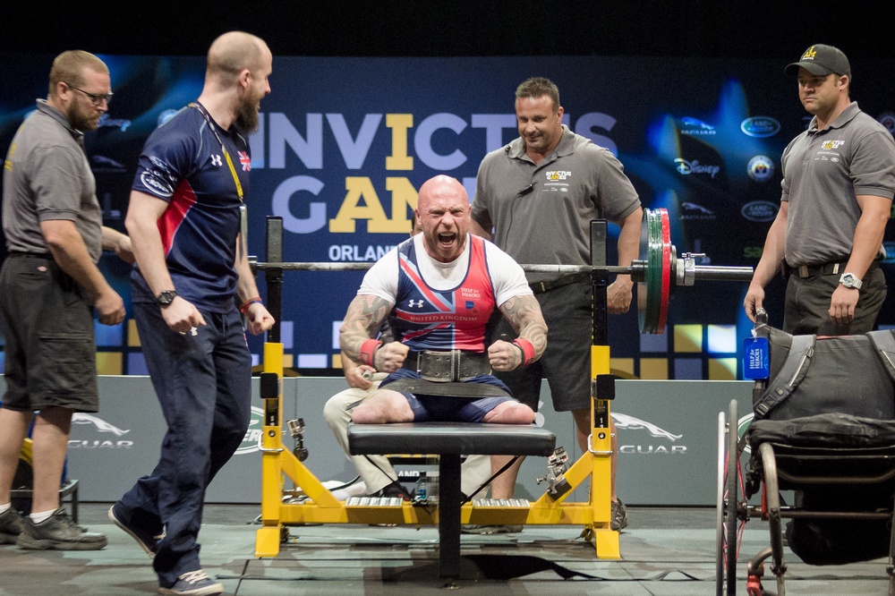 2016 Invictus Games Powerlifting