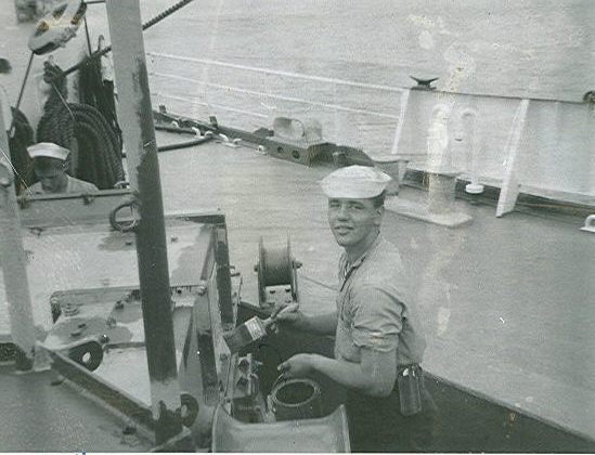 Seaman David Duren aboard Coast Guard Cutter Kukui 1965-67