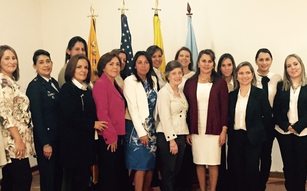 Spouses of S.C. National Guard and Colombian leadership share family readiness concepts