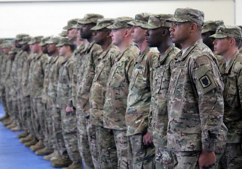 Soldiers of 518th TIN Co honored in ceremony