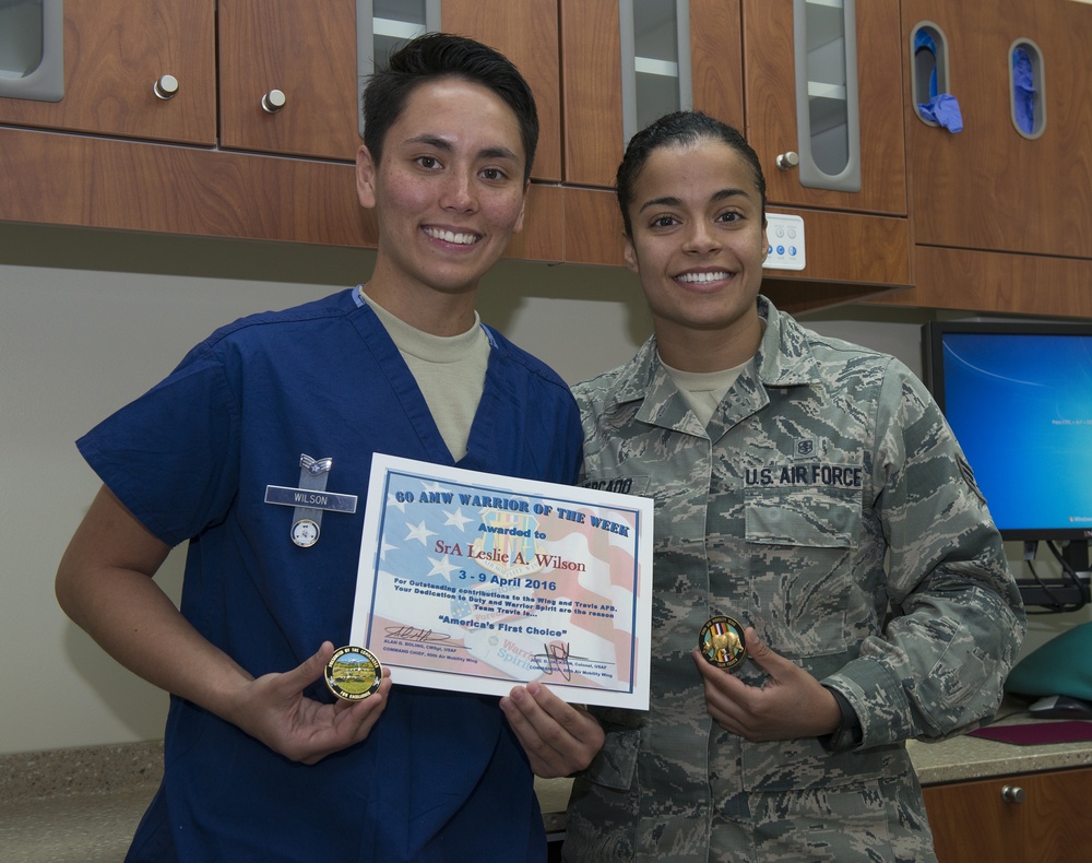 SrA Leslie Wilson, Warrior of the Week