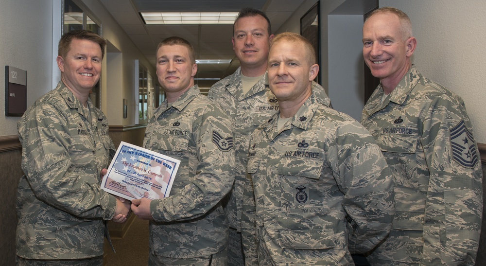 Staff Sgt. Jonathan Gammil, Warrior of the Week