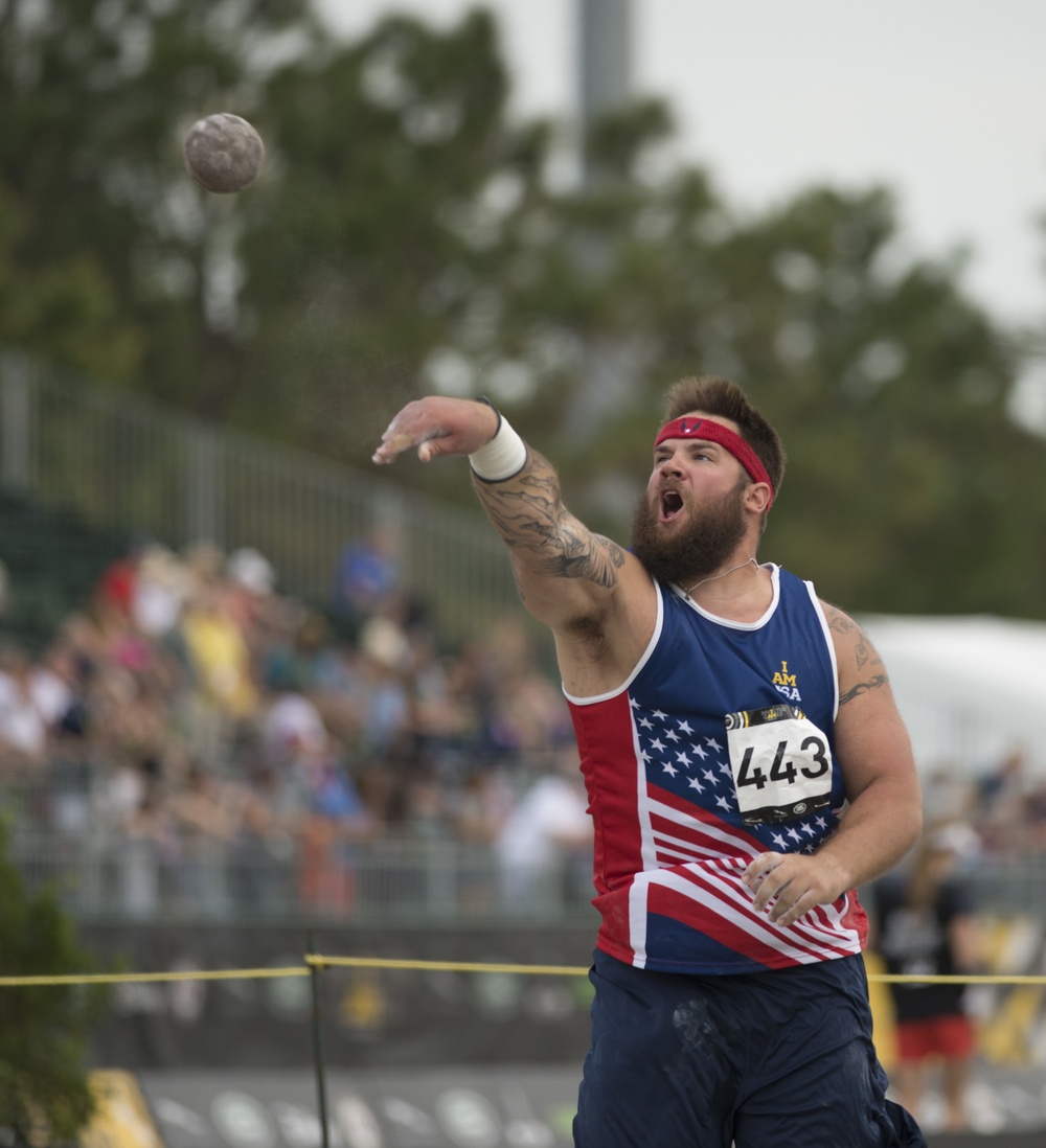US Team competes in track and field during Invictus Games 2016