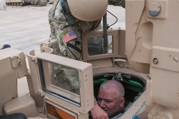 Firefighters train on Bradley evacuation