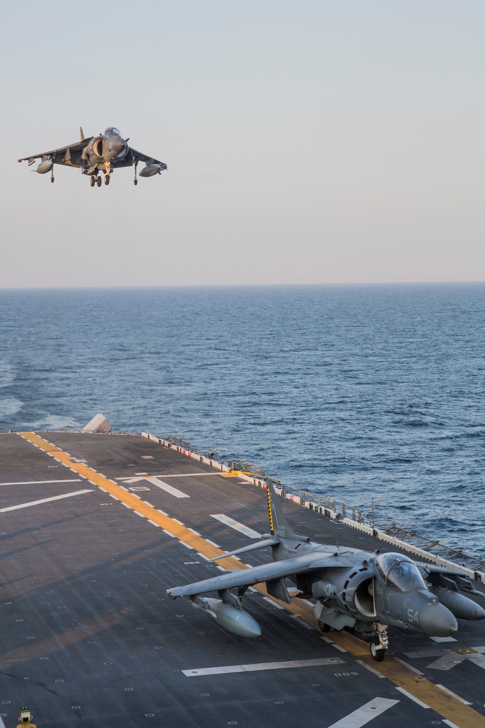 22nd MEU COMPTUEX Harrier Flight Operations
