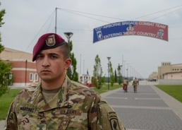 Sky Soldier Receives Command Sgt. Maj. Doug Russell Award