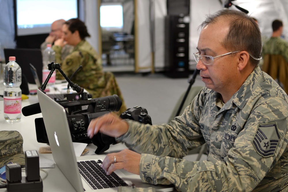 Air Guard takes lead in messaging during multinational event