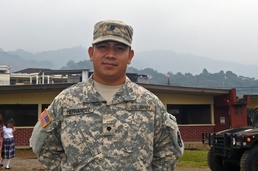 U.S. Soldier provides humanitarian aid to home country