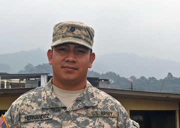 U.S. Soldier provides humanitarian aid to home country