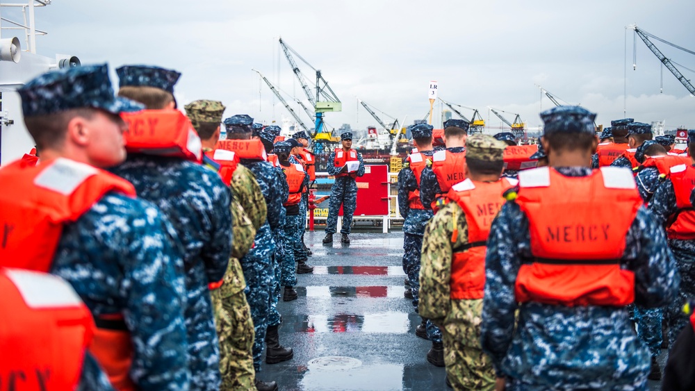 Abandon ship drill