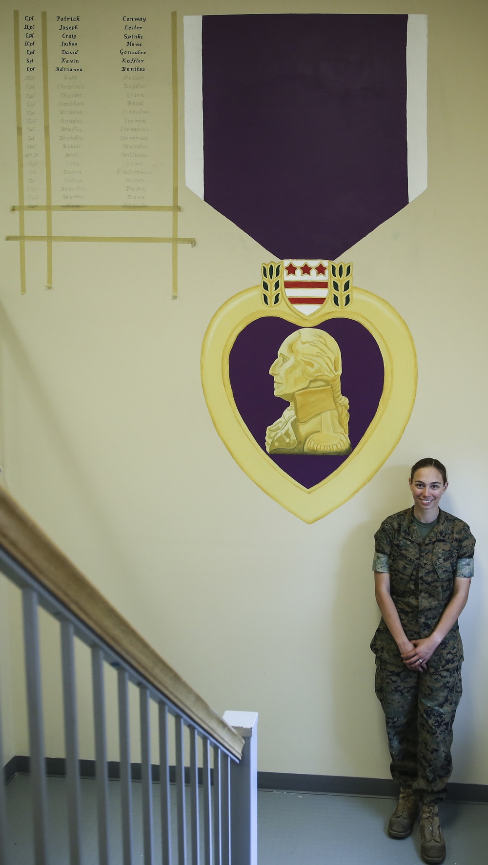 Mural stands to honor CLB-2’s past, encourage pride