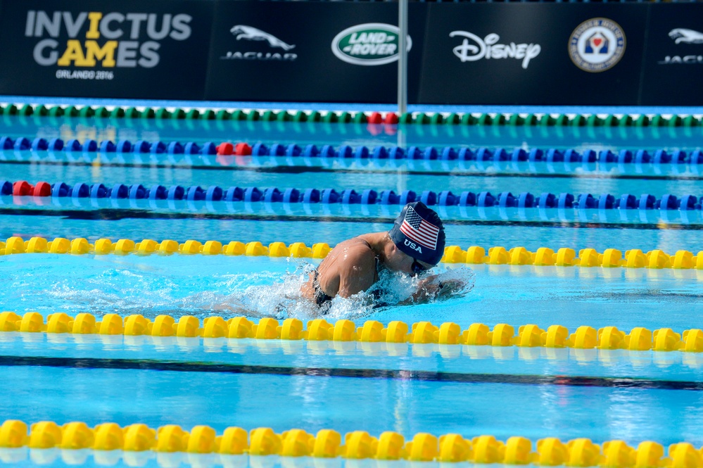 Invictus Games 2016:  Swimming Finals