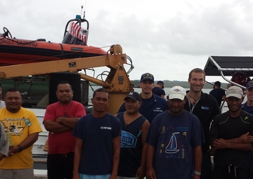 Coast Guard rescues 4 fishermen from overdue skiff in Micronesia