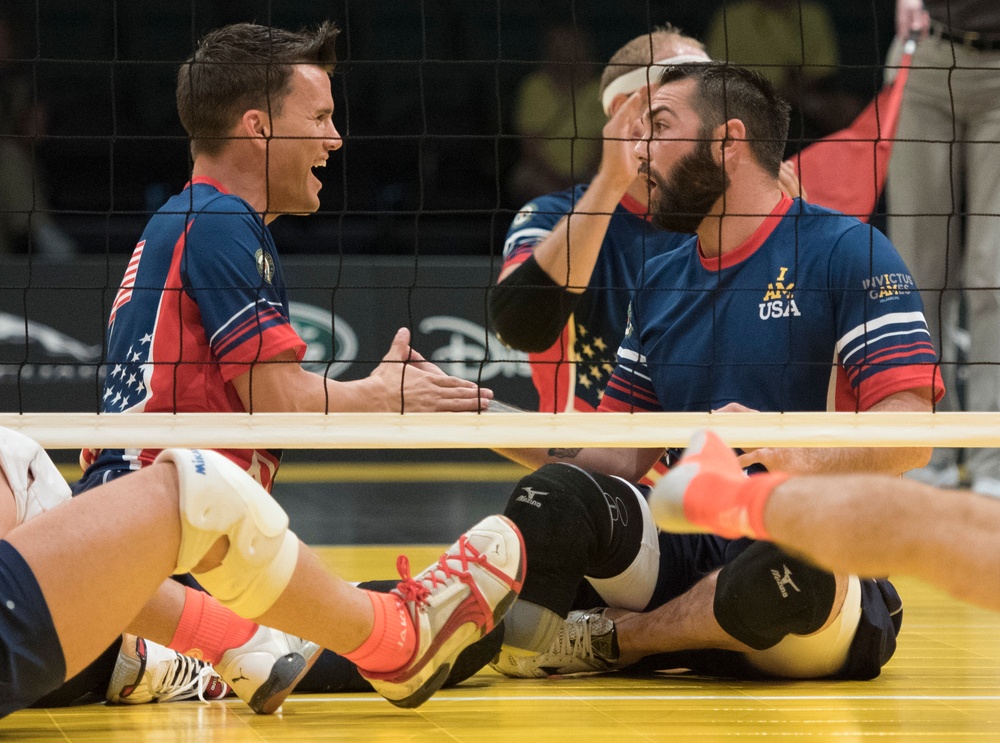 2016 Invictus Games: US Team advances to gold medal Sitting volleyball