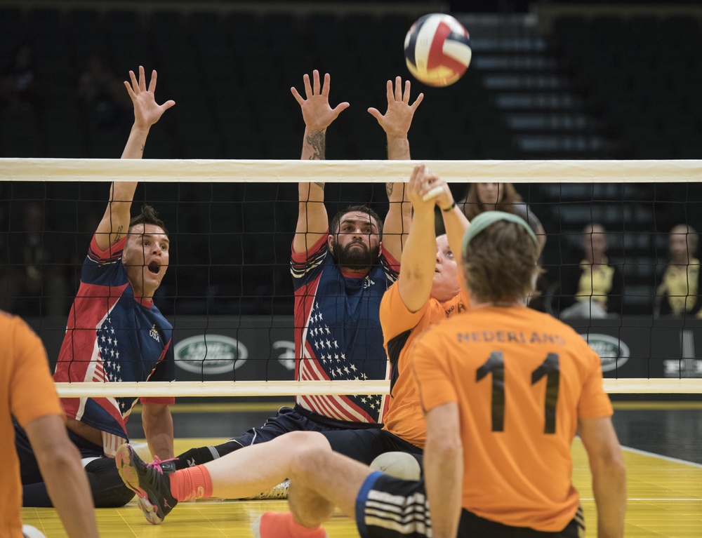 2016 Invictus Games: US Team advances to gold medal Sitting volleyball