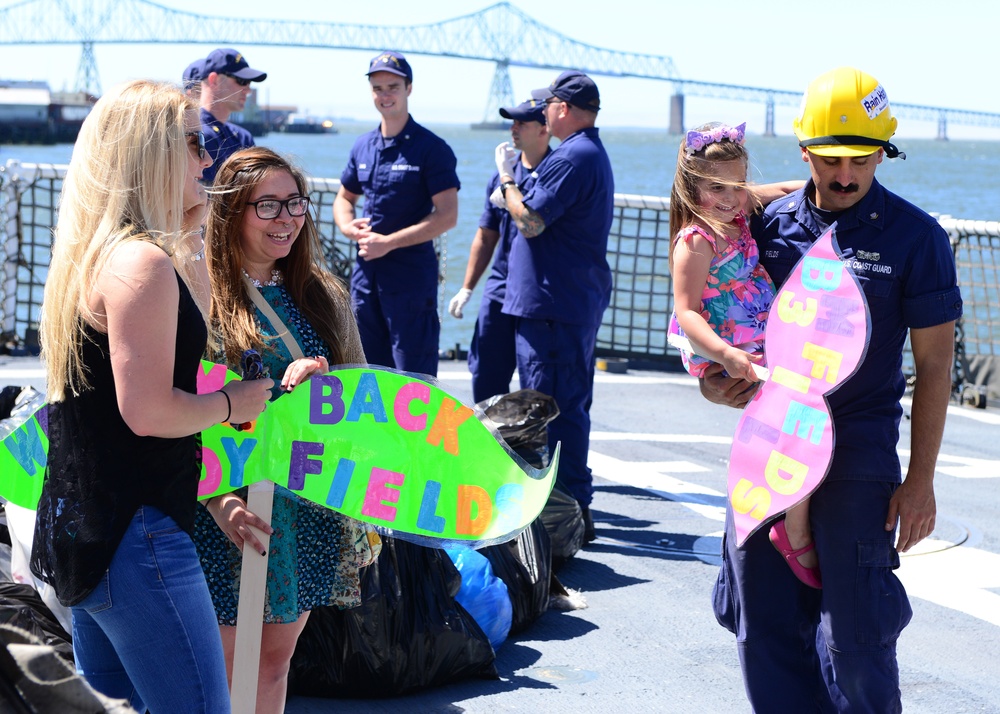 USCGC Steadfast returns home from 59-day patrol