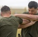 SPMAGTF-CR-AF Marines conduct non-lethal weapons training