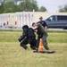 SPMAGTF-CR-AF Marines conduct non-lethal weapons training