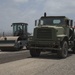 U.S. Navy rolls out the gravel carpet