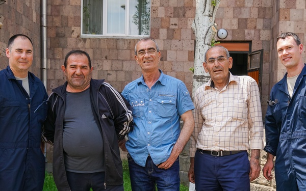Georgia Air Guard 116th Civil Engineers partner with Armenia for humanitarian project