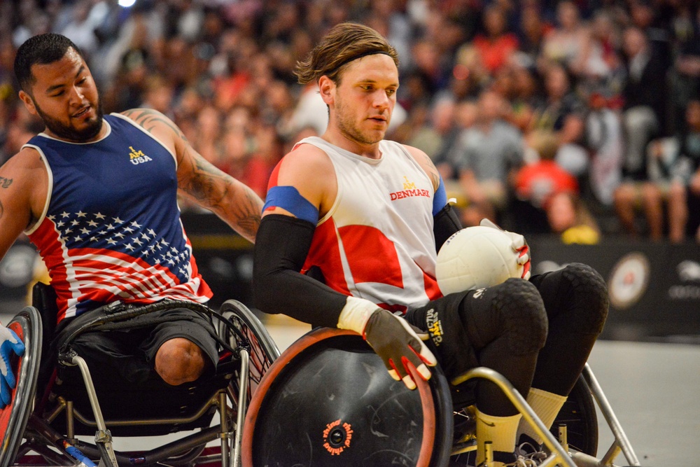US, Denmark face off in wheelchair rugby final