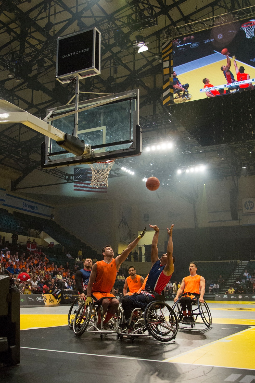 Invictus Team US Wheelchair Basketball Semi-Finals