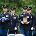 The graveside service for Gen. John R. Galvin in Arlington National Cemetery