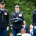 The graveside service for Gen. John R. Galvin in Arlington National Cemetery