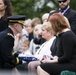 The graveside service for Gen. John R. Galvin in Arlington National Cemetery