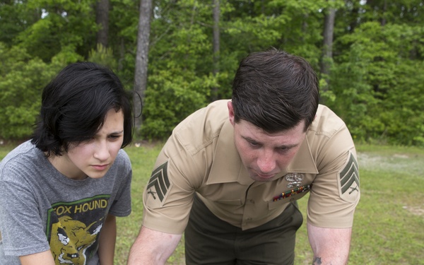 EOD provides firsthand robotics demonstration to Swansboro High Robotics Team