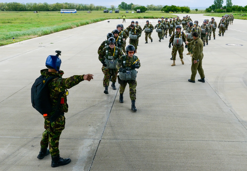 When in Romania: 37th AS flies NATO allies