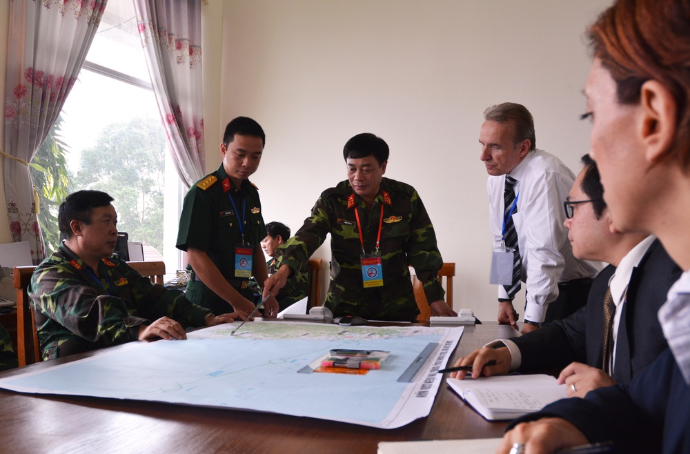 US-Vietnam Disaster Response Table Top Exercise takes place in Vietnam