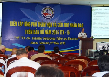 US-Vietnam Disaster Response Table Top Exercise takes place in Vietnam
