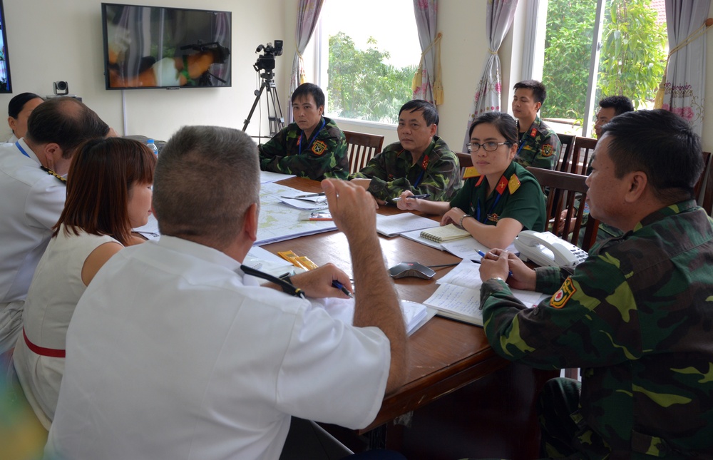 US-Vietnam Disaster Response Table Top Exercise takes place in Vietnam