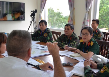 US-Vietnam Disaster Response Table Top Exercise takes place in Vietnam