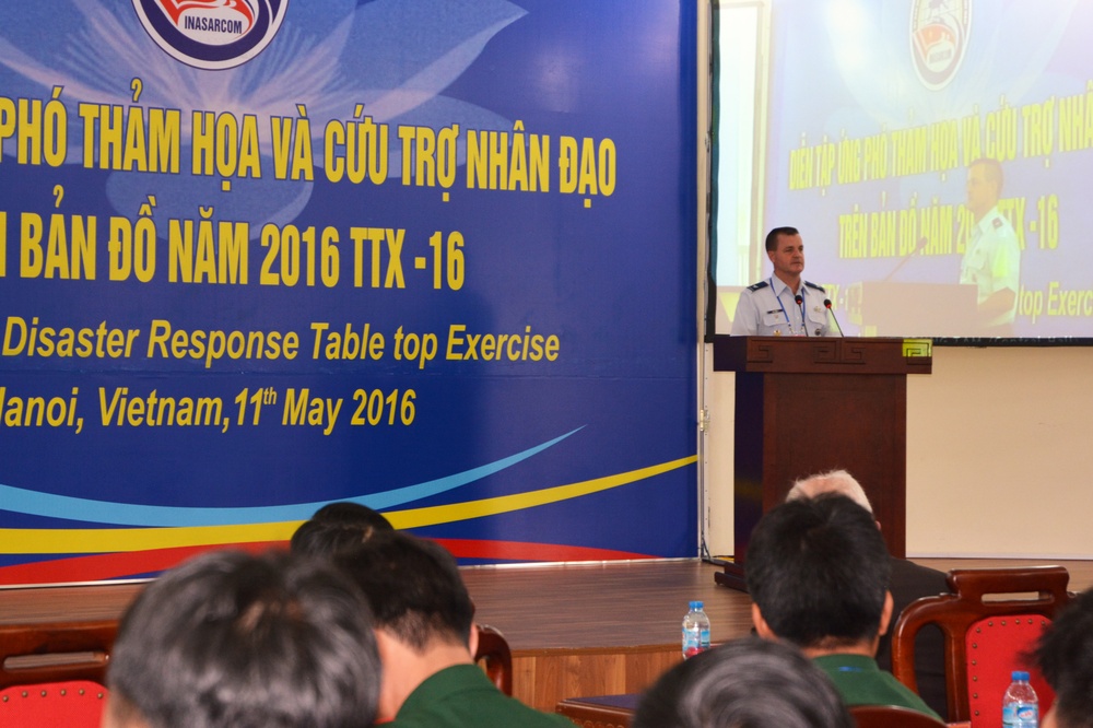 US-Vietnam Disaster Response Table Top Exercise takes place in Vietnam