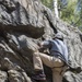 Climbing the Rock Face