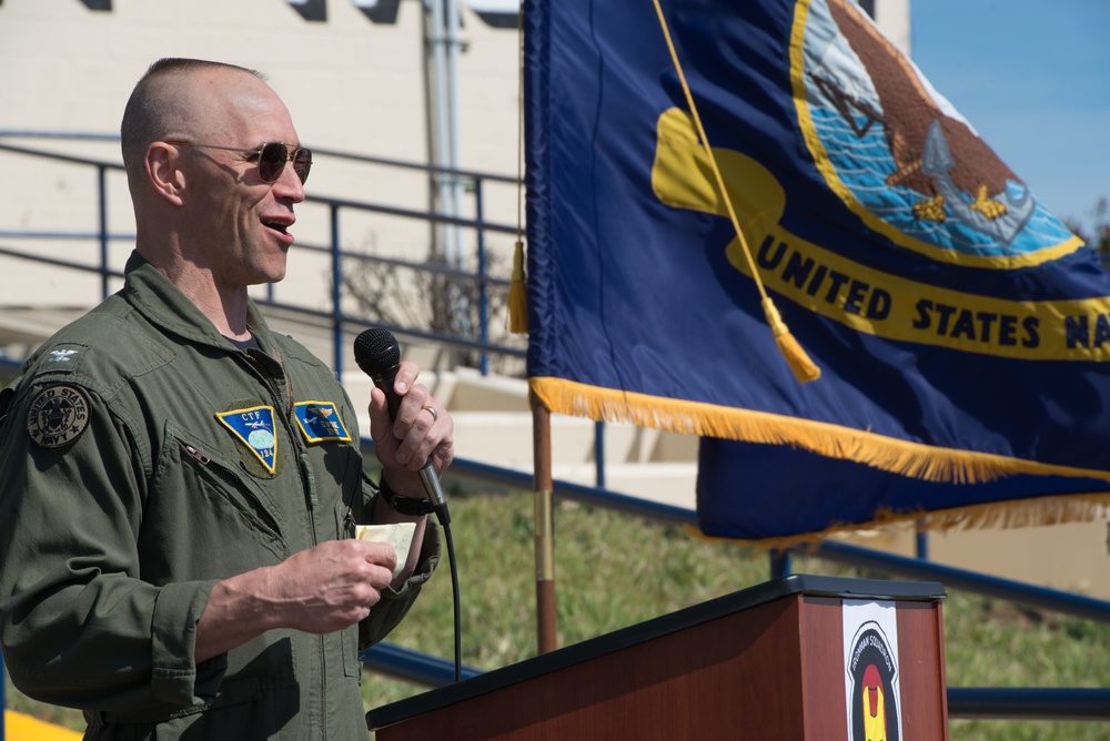 VQ-3 Detachment Ribbon Cutting Ceremony