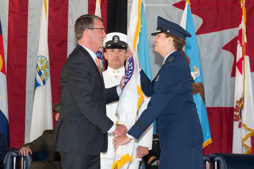 Gen Lori J. Robinson takes command of NORAD and USNORTHCOM