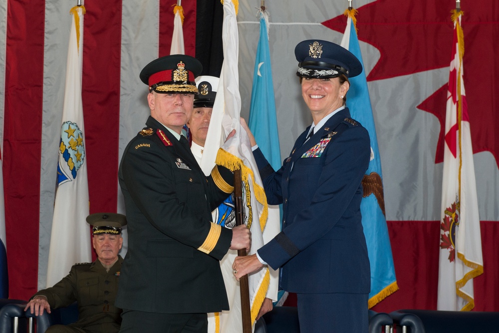 Gen Lori J. Robinson takes command of NORAD and USNORTHCOM