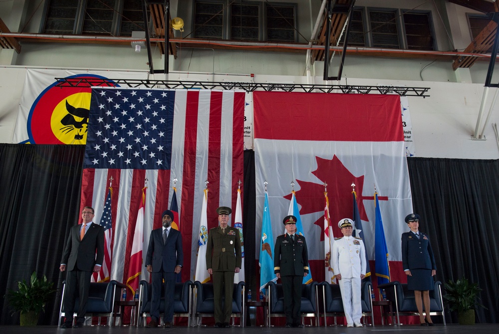 SD attends NORTHCOM Change of Command