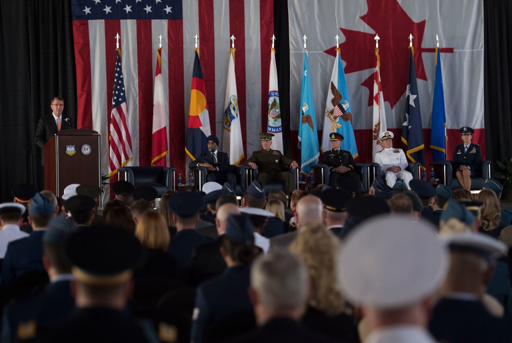 SD attends NORTHCOM Change of Command