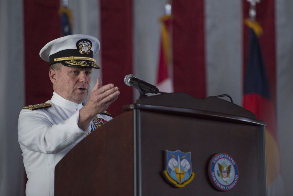 SD attends NORTHCOM Change of Command