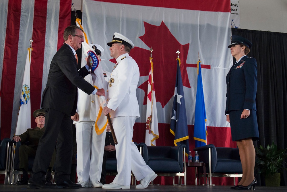 SD attends NORTHCOM Change of Command