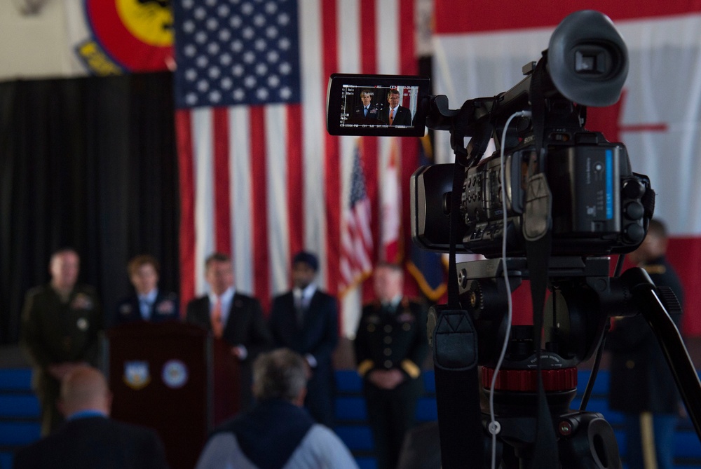 SD attends NORTHCOM Change of Command